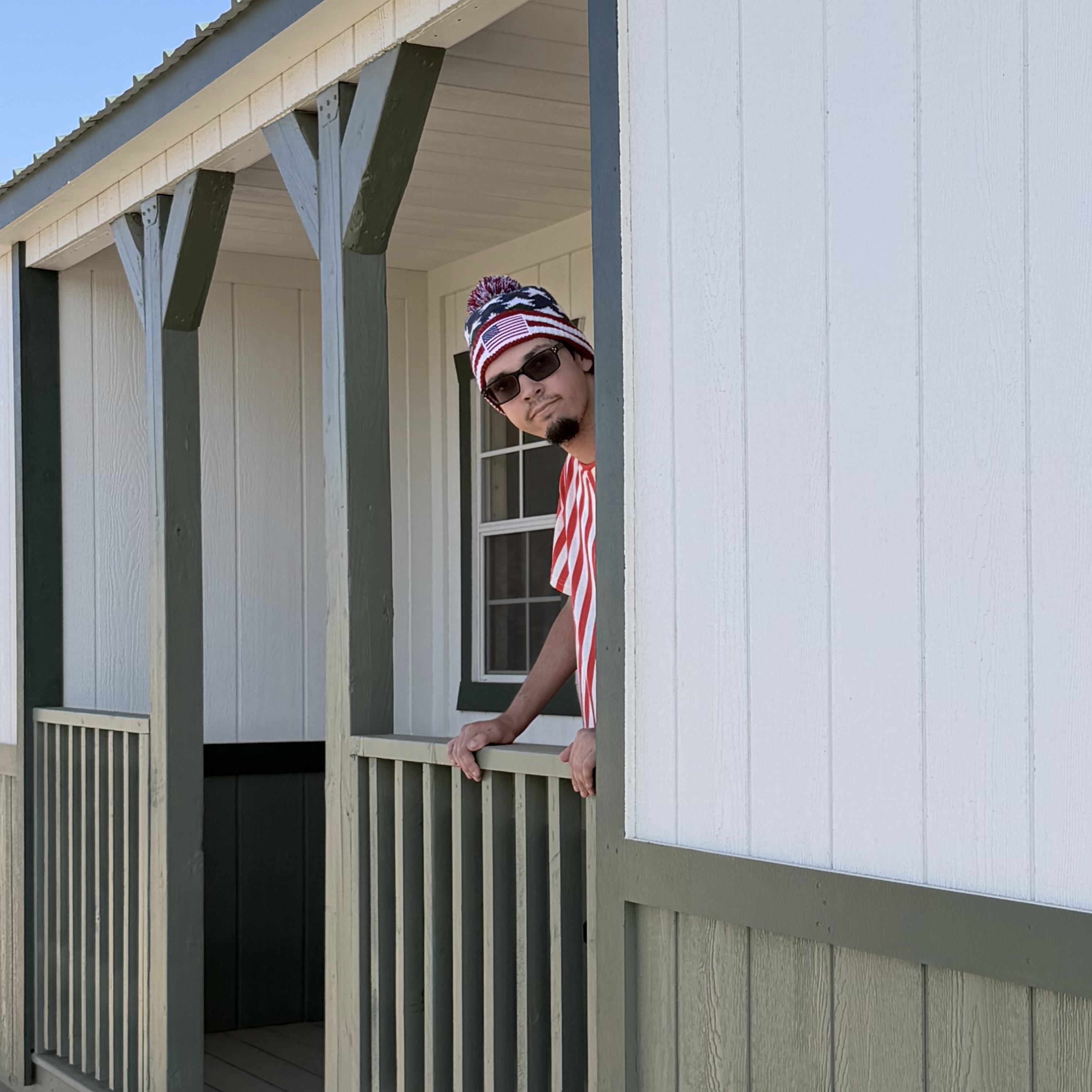 The Shed Spotter on location at American Barn Co